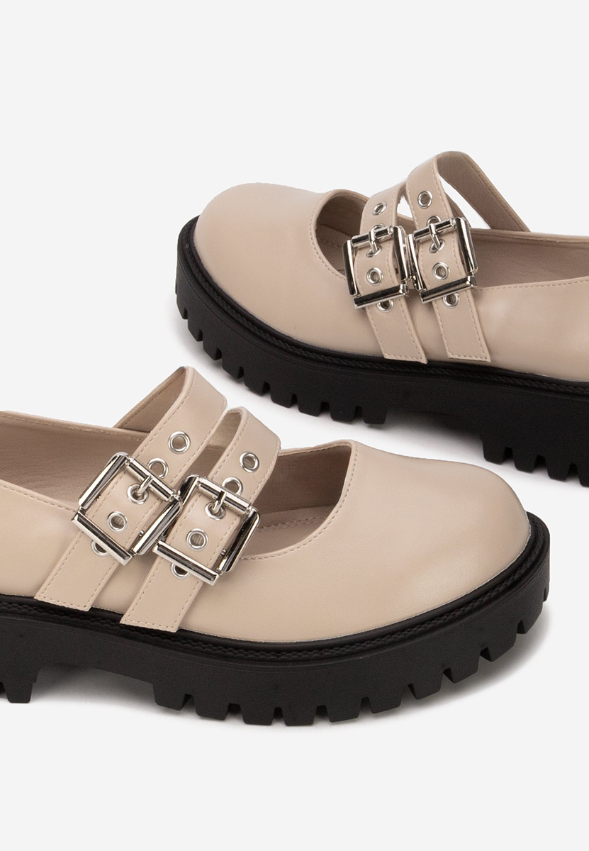 Casual παπουτσια γυναικεια Geovania μπεζ