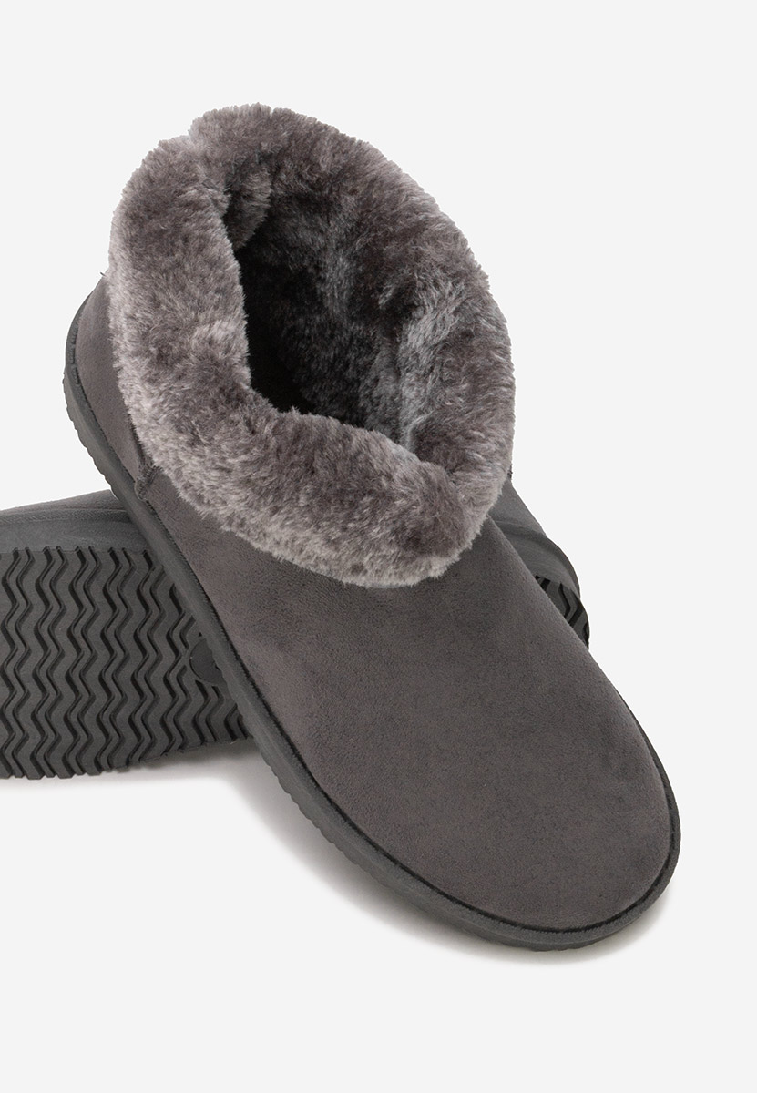 Μπότες τύπου UGG Meloria γκρι