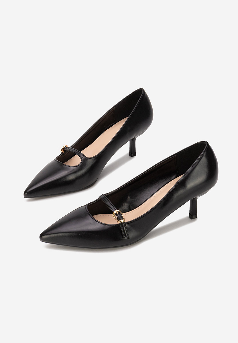 Γόβες στιλέτο Rilora μαύρα