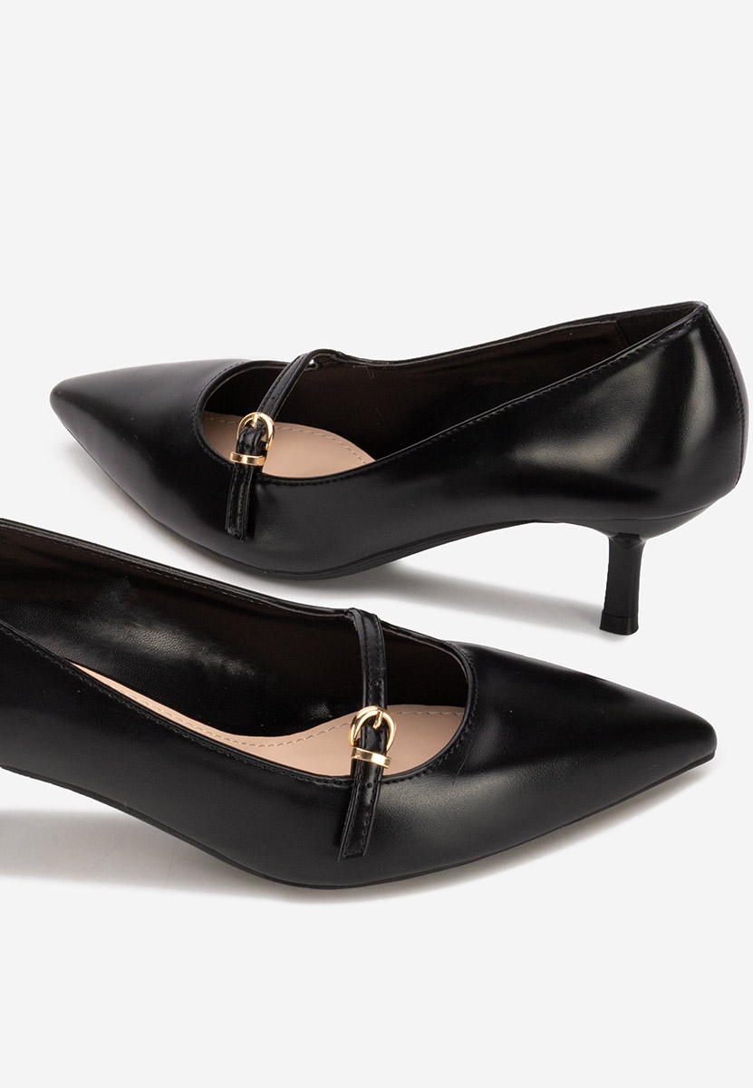 Γόβες στιλέτο Rilora μαύρα