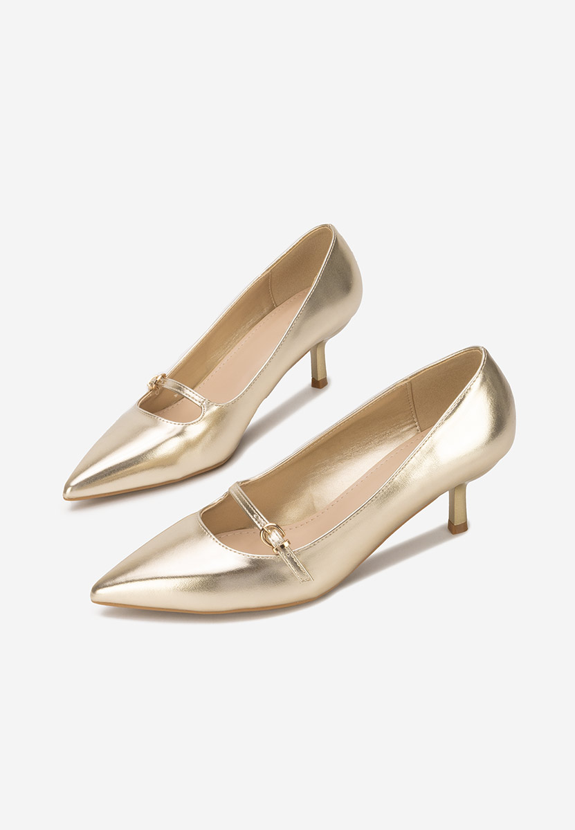 Γόβες στιλέτο Rilora χρυσο