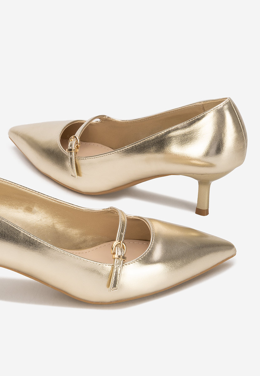 Γόβες στιλέτο Rilora χρυσο