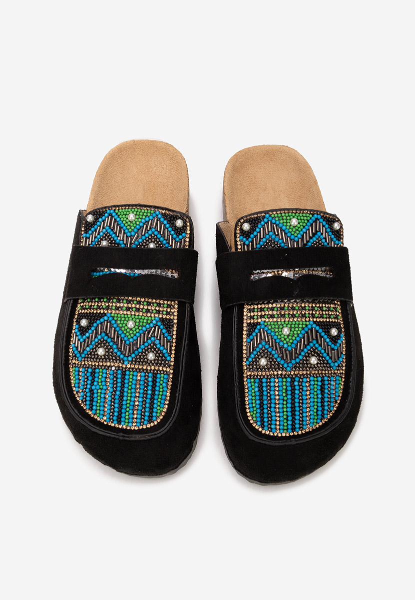 Mules γυναικεια Marlie V2 μαύρα