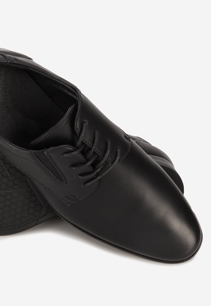 Ανδρικα παπουτσια Darius μαύρα