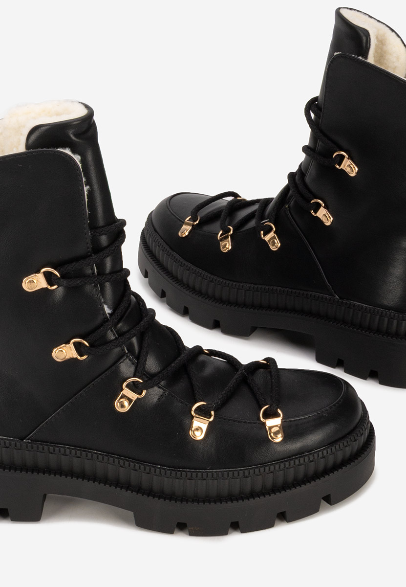 Χειμερινά Αρβυλάκια γυναικείες Solira Μαύρα