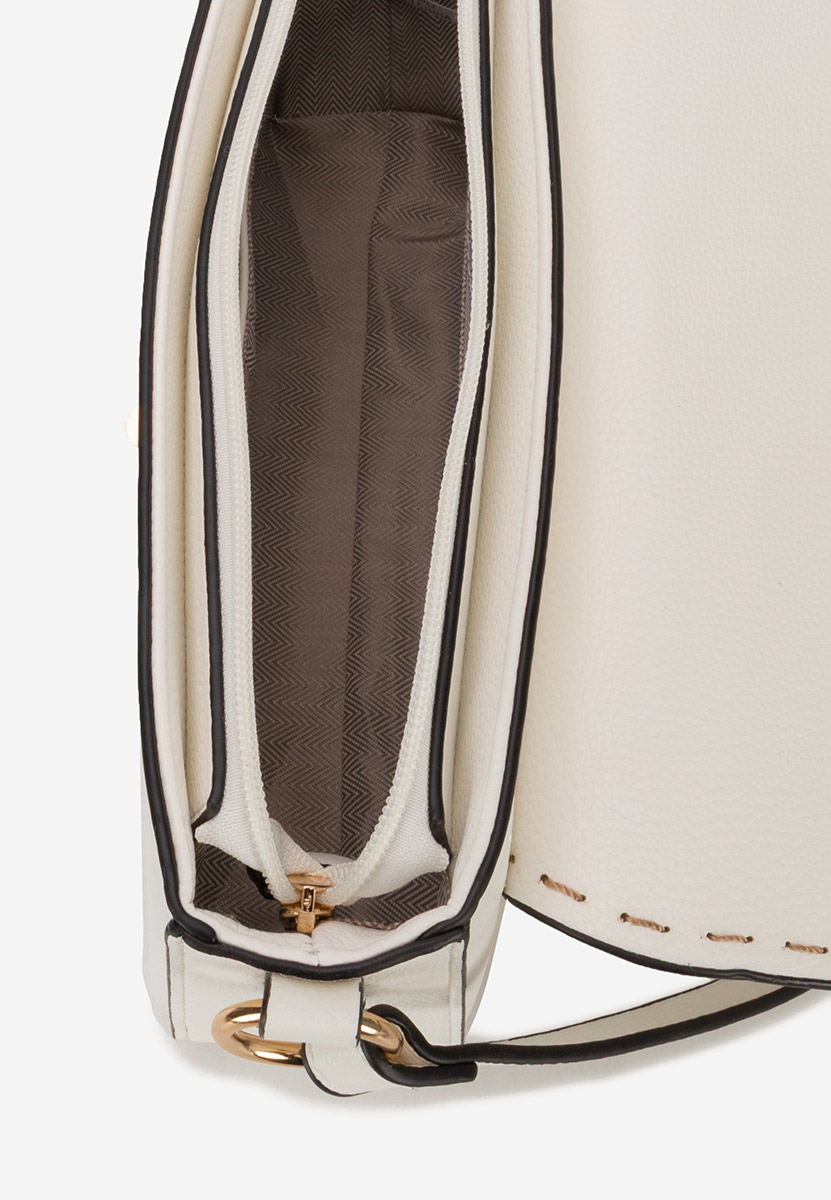 Τσάντα Χεριού Emilea ασπρη ελεφαντοδοντο