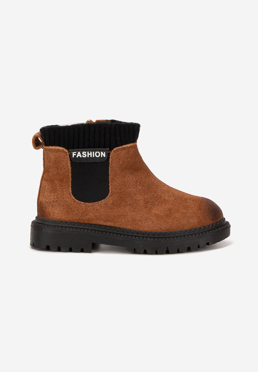 Παιδικά μποτάκια Fashion καφε