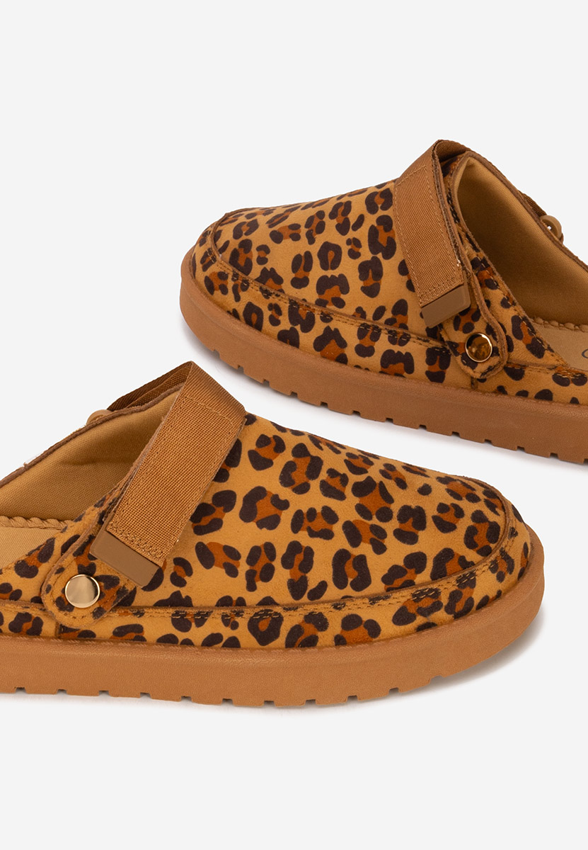Mules γυναικεια Simiona λεοπαρ