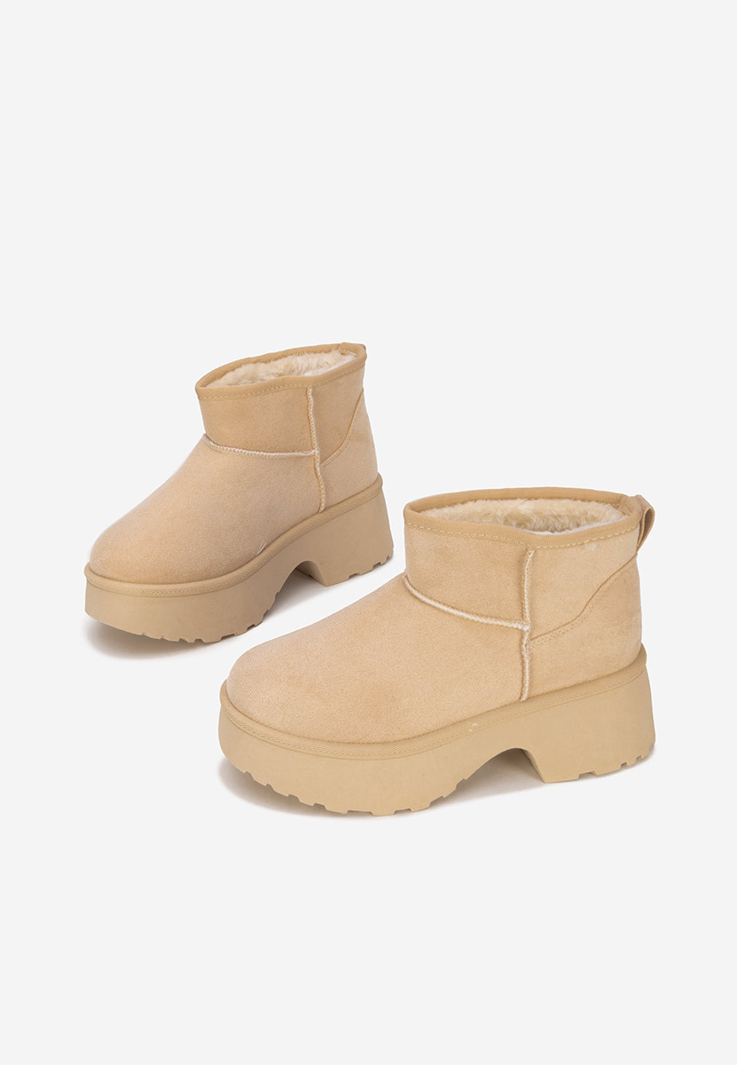 Χειμερινά Αρβυλάκια γυναικείες Tarnia μπεζ