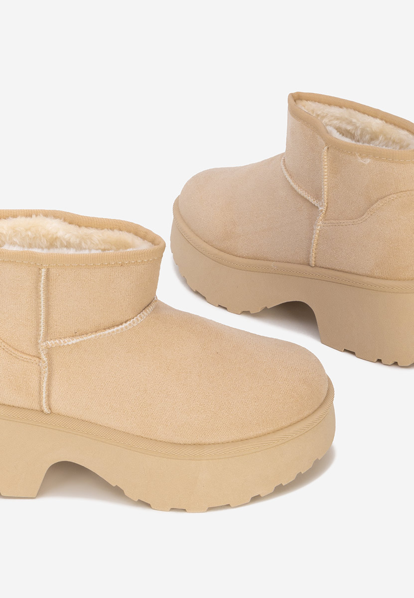 Χειμερινά Αρβυλάκια γυναικείες Tarnia μπεζ