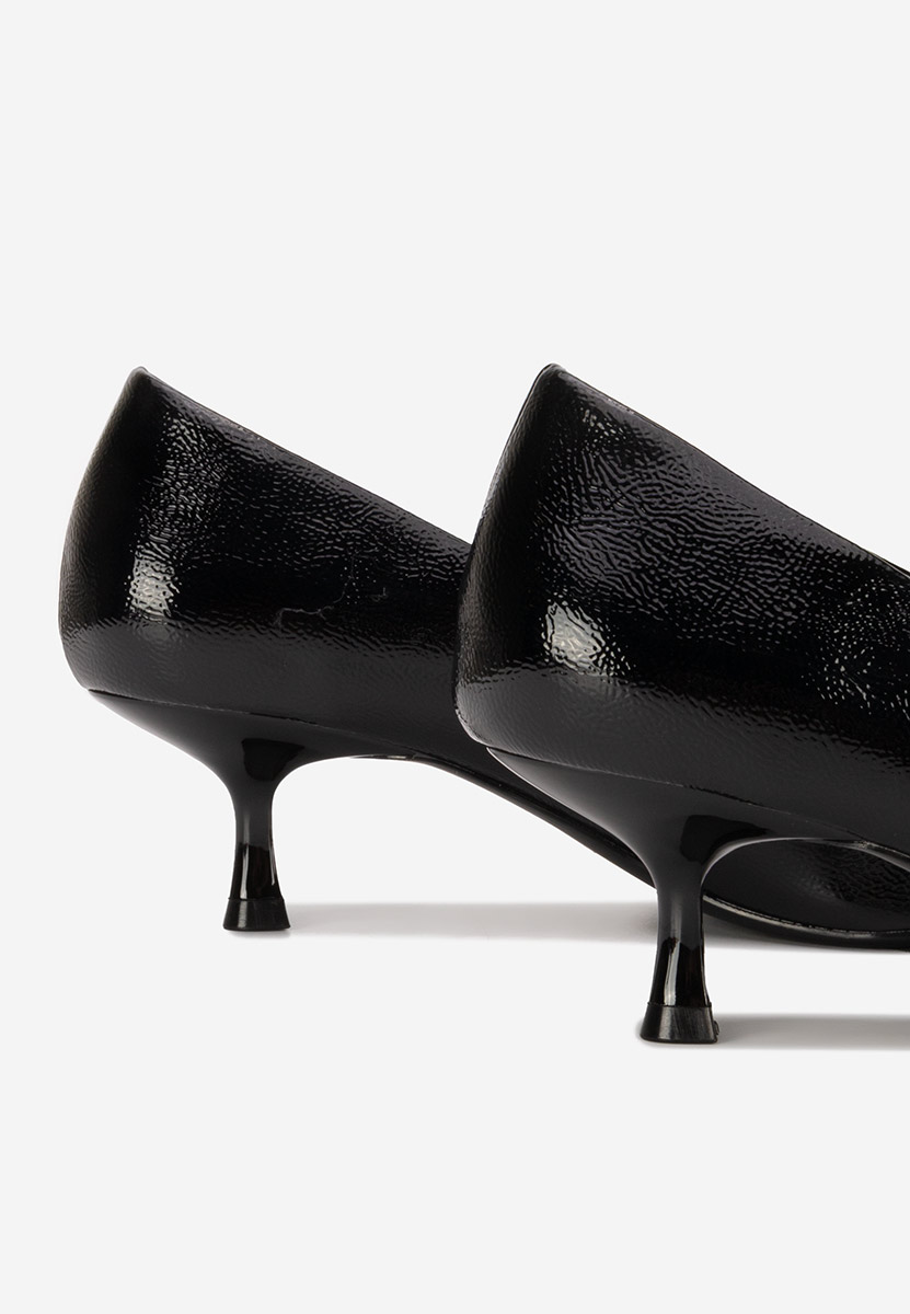 Γόβες με χαμηλό τακούνι Dianela μαύρα