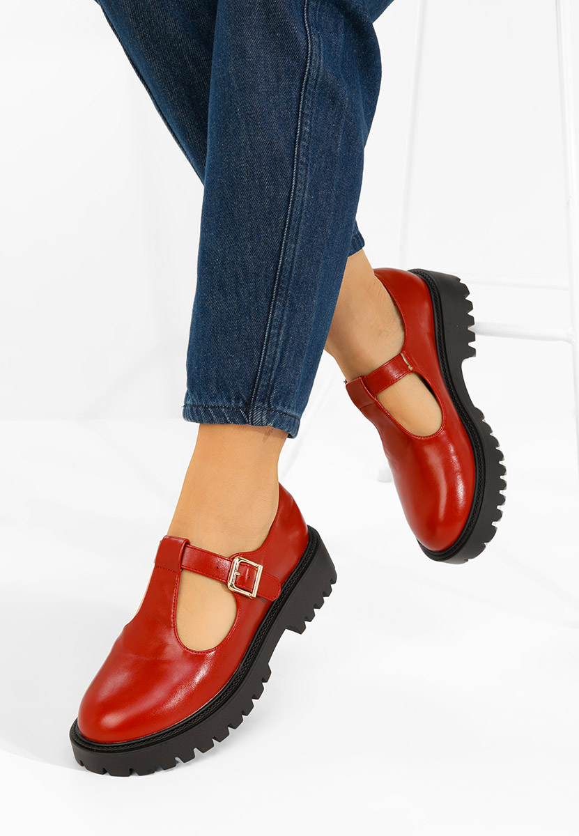 Casual παπουτσια γυναικεια Kenia μπορντό