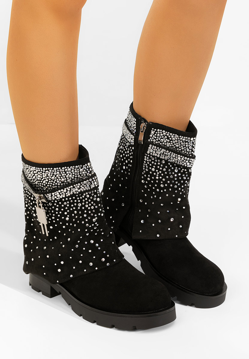 Γυναικείες Μπότες Nevira Μαύρα