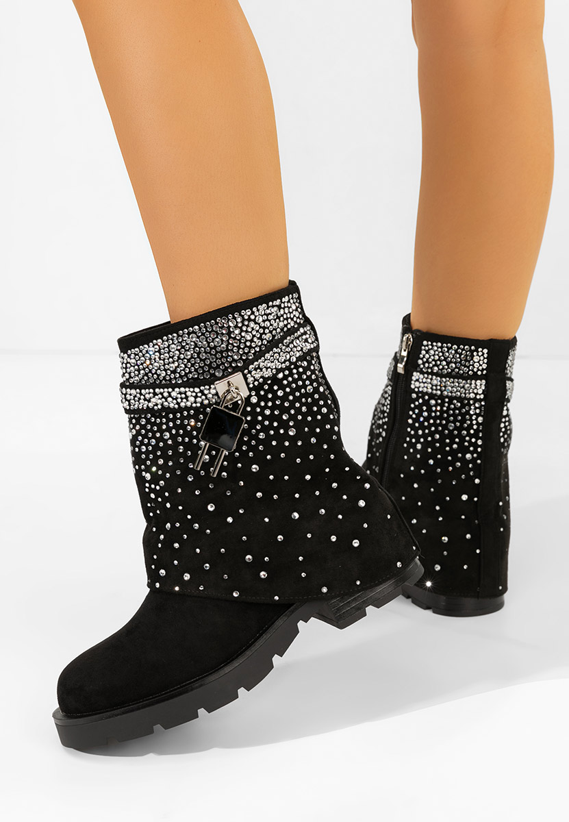 Γυναικείες Μπότες Nevira Μαύρα