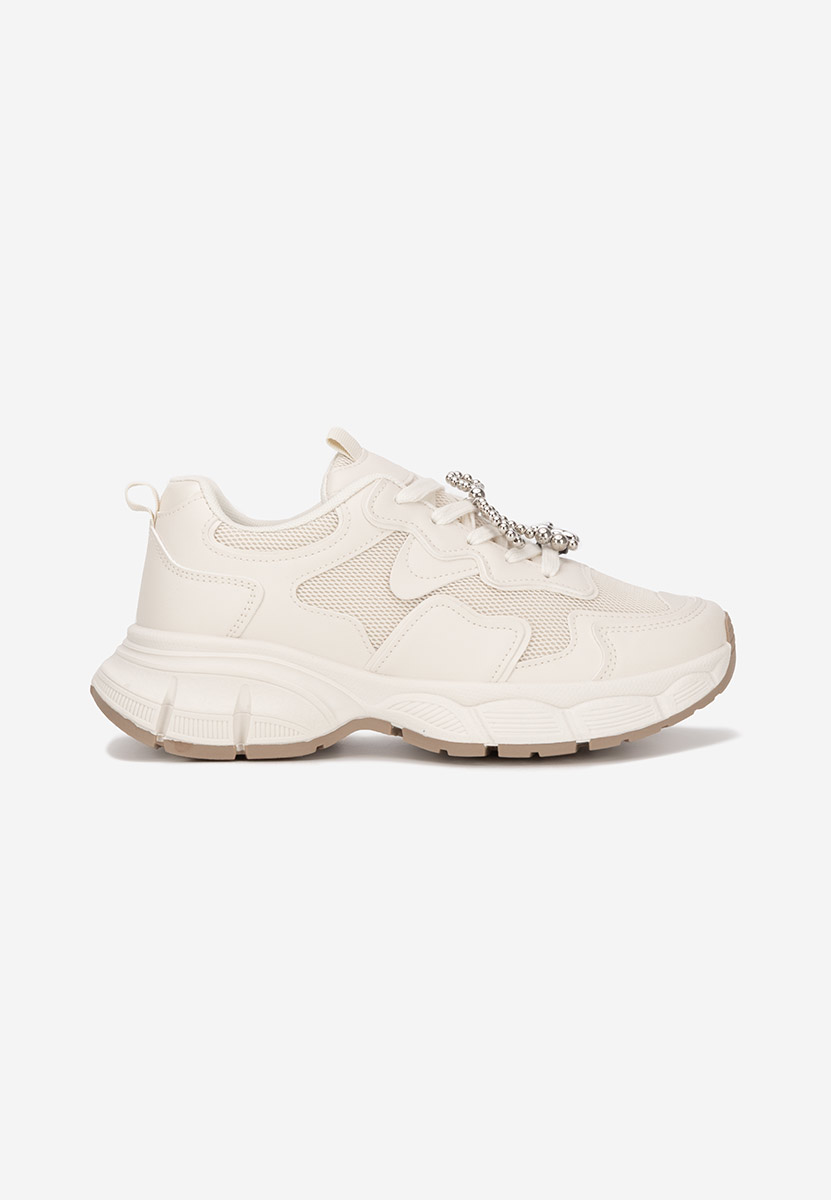 Sneakers γυναικεια Jasmyne μπεζ