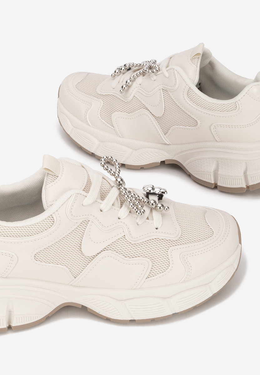 Sneakers γυναικεια Jasmyne μπεζ