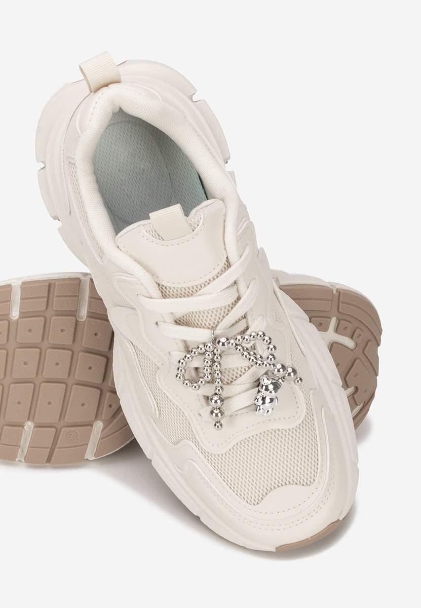 Sneakers γυναικεια Jasmyne μπεζ