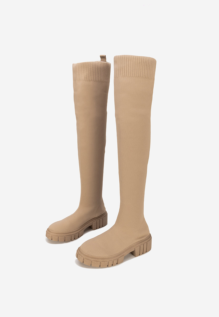 Ψηλές μπότες Raena Χακι