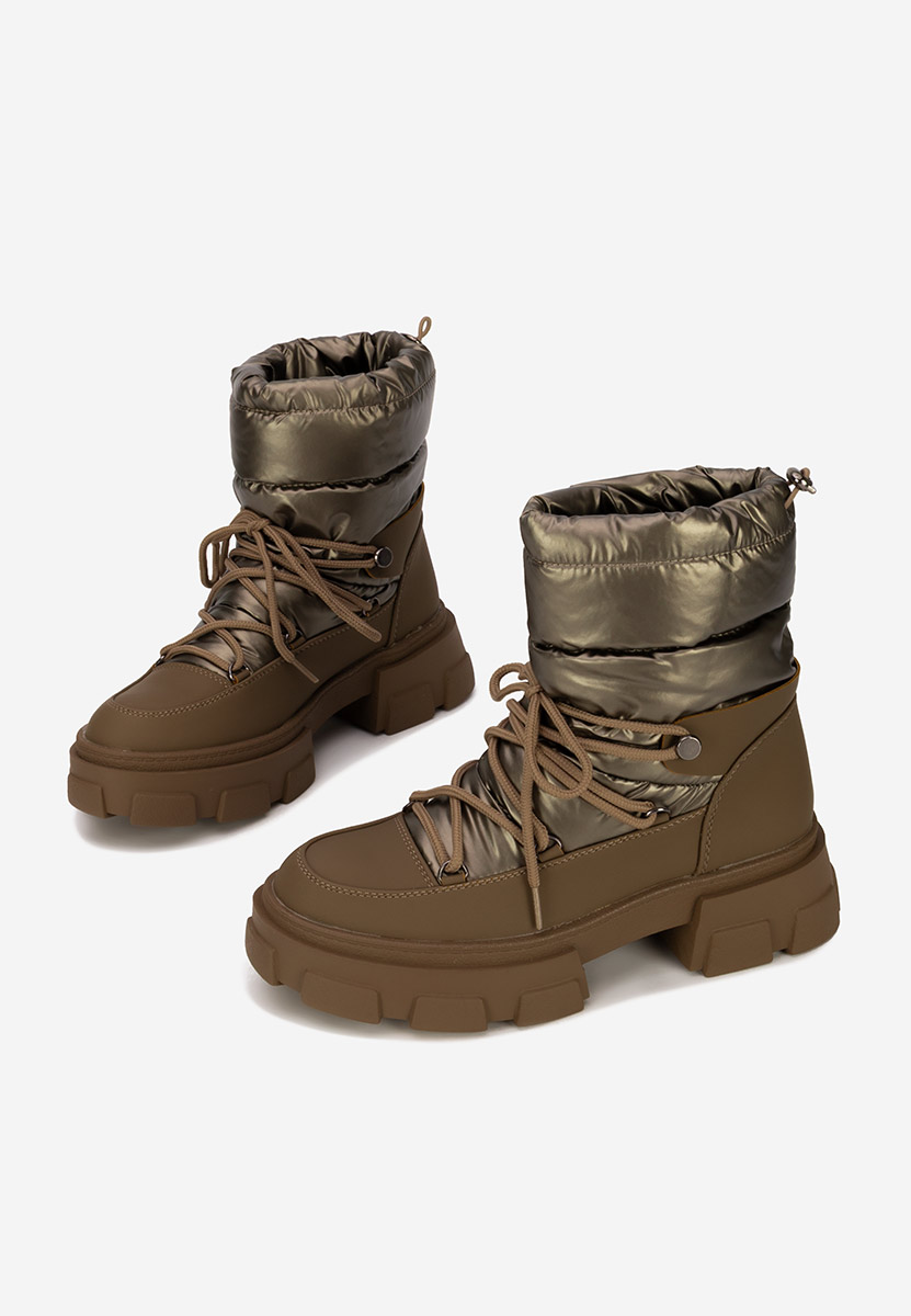 Γυναικείες Μπότες Χιονιού καφε Izbora