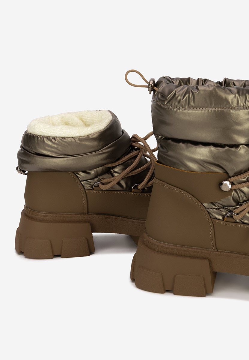 Γυναικείες Μπότες Χιονιού καφε Izbora