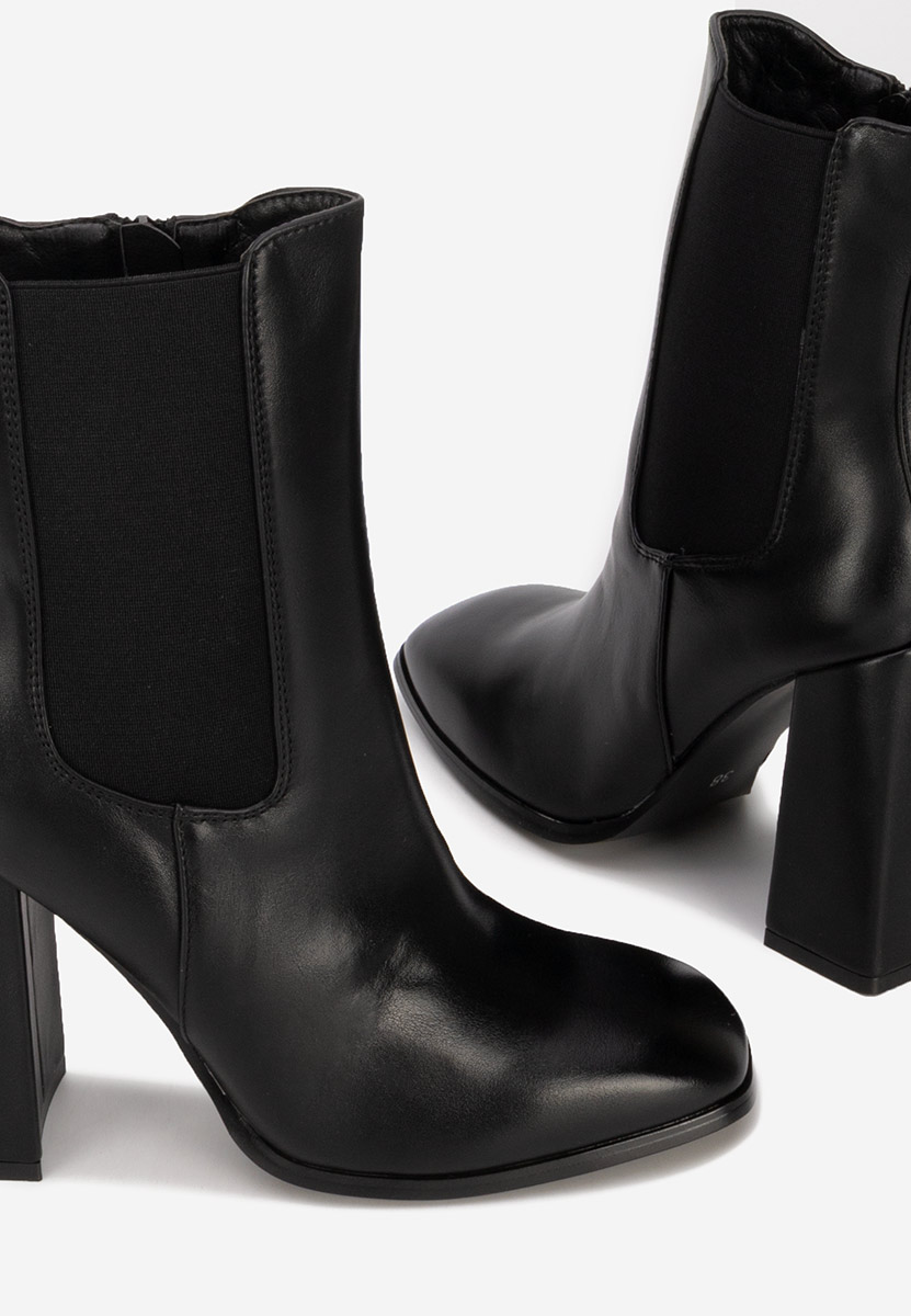 Γυναικεία chelsea Μποτίνια Anaela Μαύρα