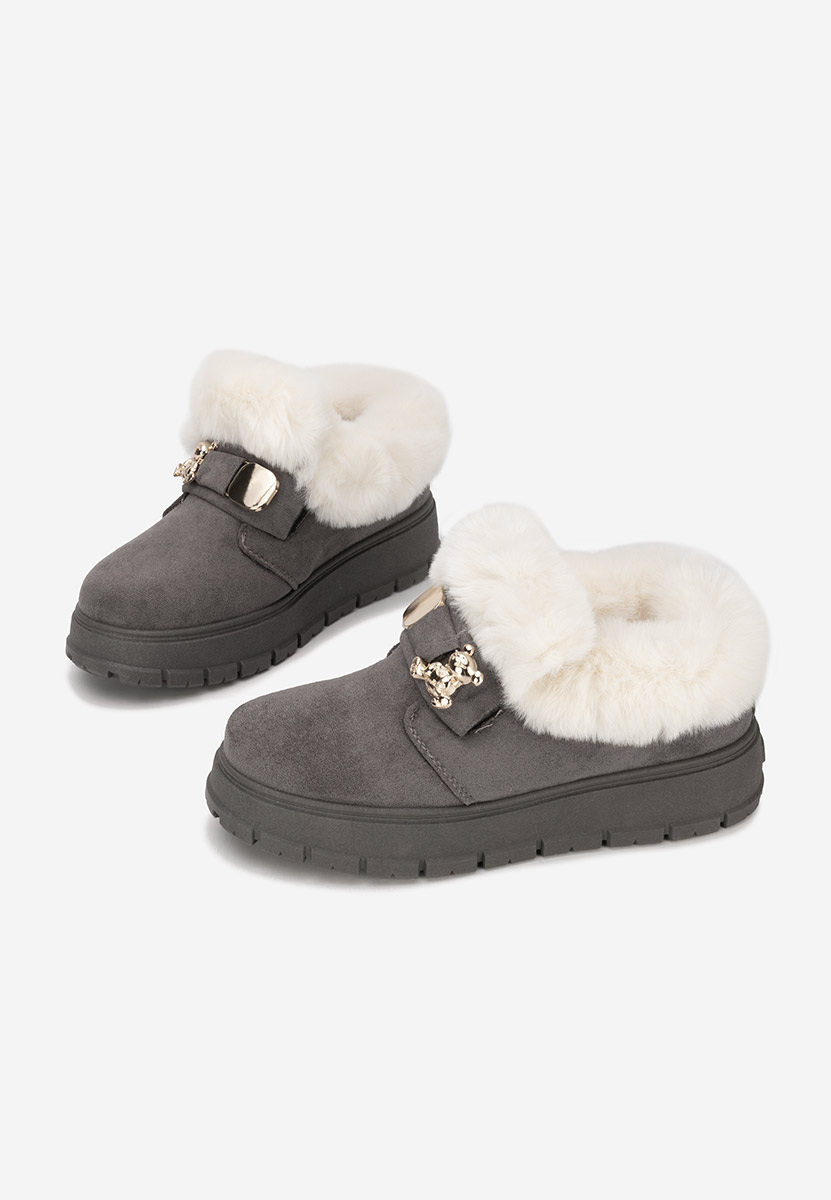 Χειμερινά Αρβυλάκια γυναικείες Amilce γκρι