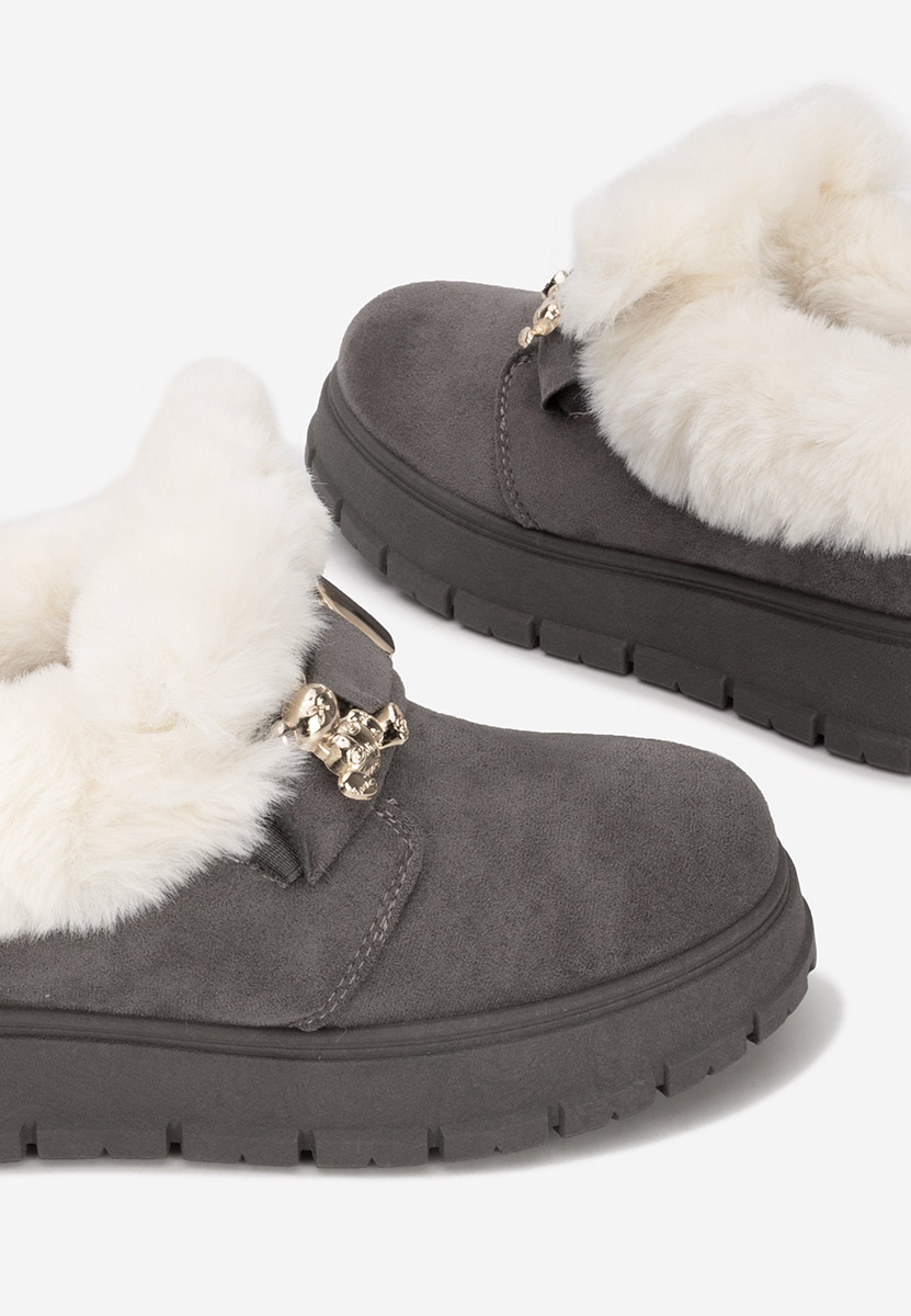 Χειμερινά Αρβυλάκια γυναικείες Amilce γκρι