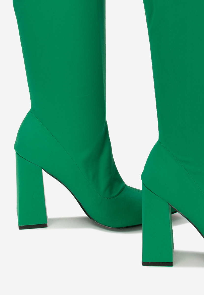 Ψηλές μπότες πρασινο Alexania