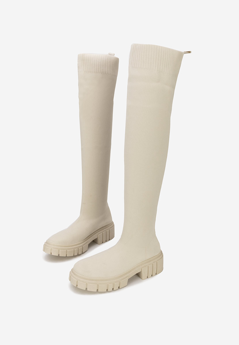 Ψηλές μπότες Raena μπεζ