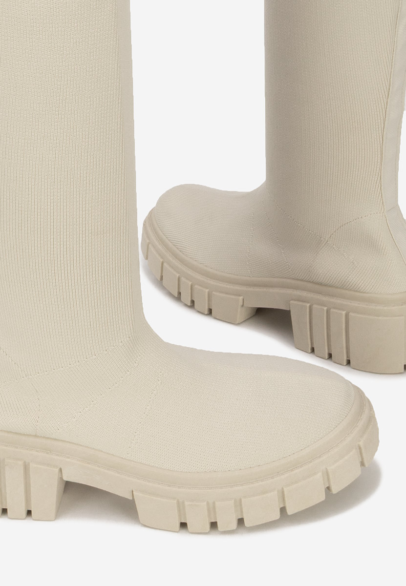 Ψηλές μπότες Raena μπεζ