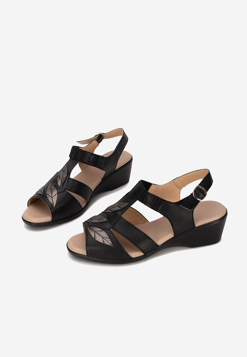 Aνατομικά πεδιλα Sendra Μαύρα