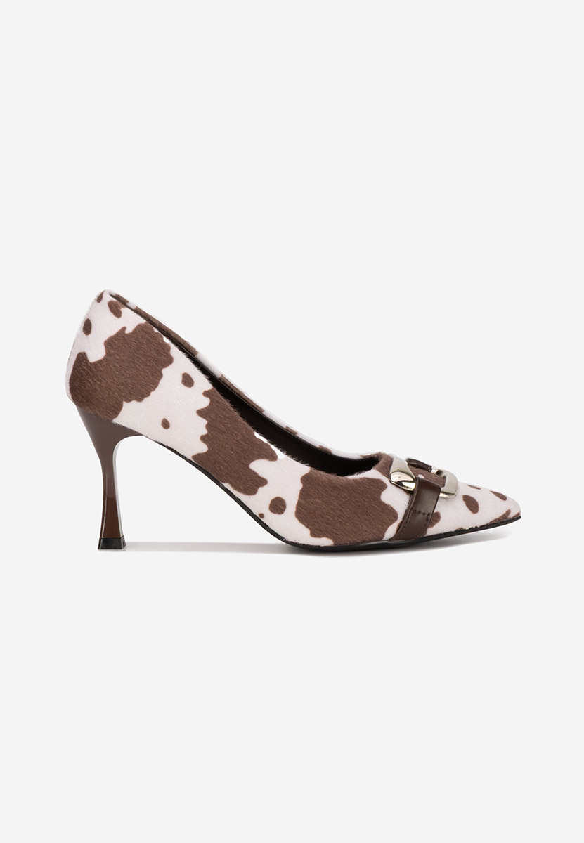 Γόβες στιλέτο Jenita animal print