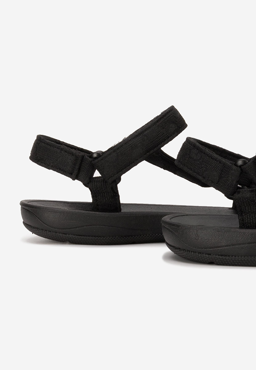 Γυναικεία σανδάλια Landra Μαύρα