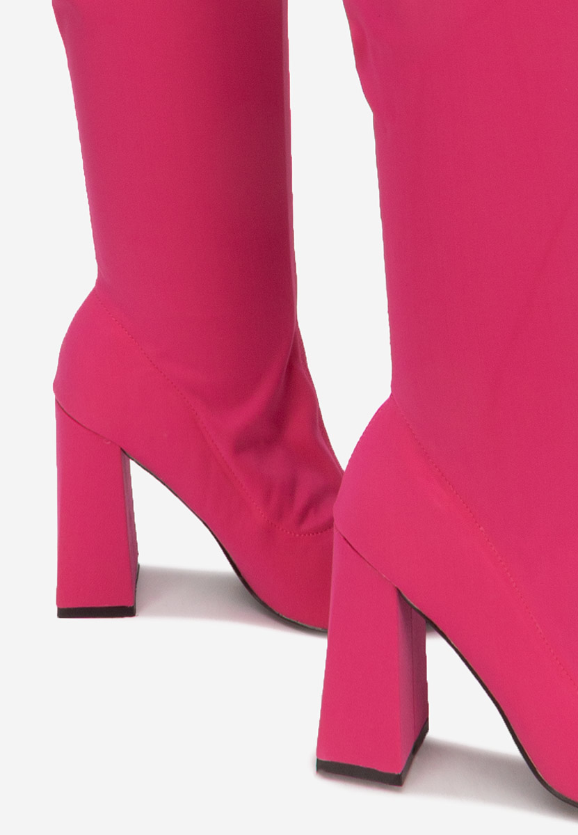 Ψηλές μπότες Φουξ Alexania