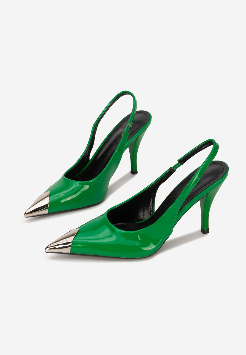 Εξωφτερνες γοβες Rachel πρασινο