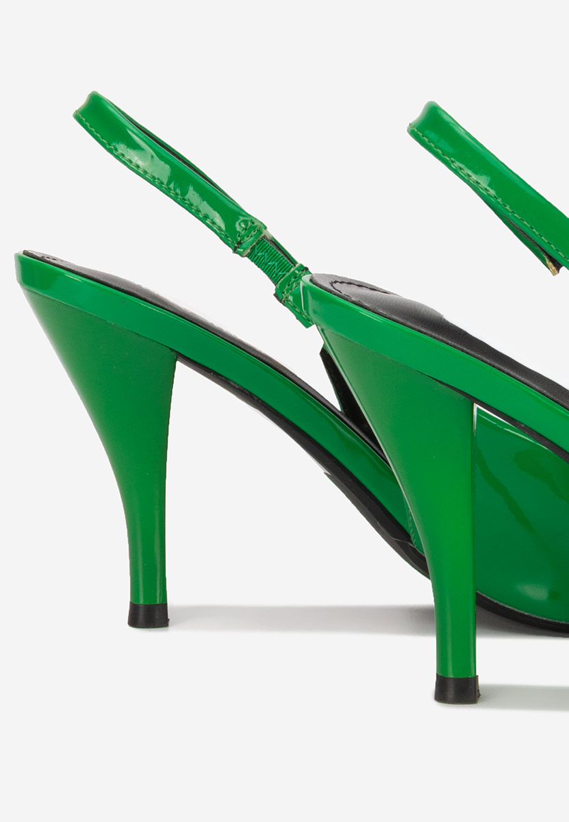 Εξωφτερνες γοβες Rachel πρασινο