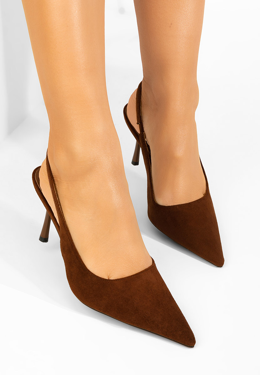 Εξωφτερνες γοβες Karila καφε