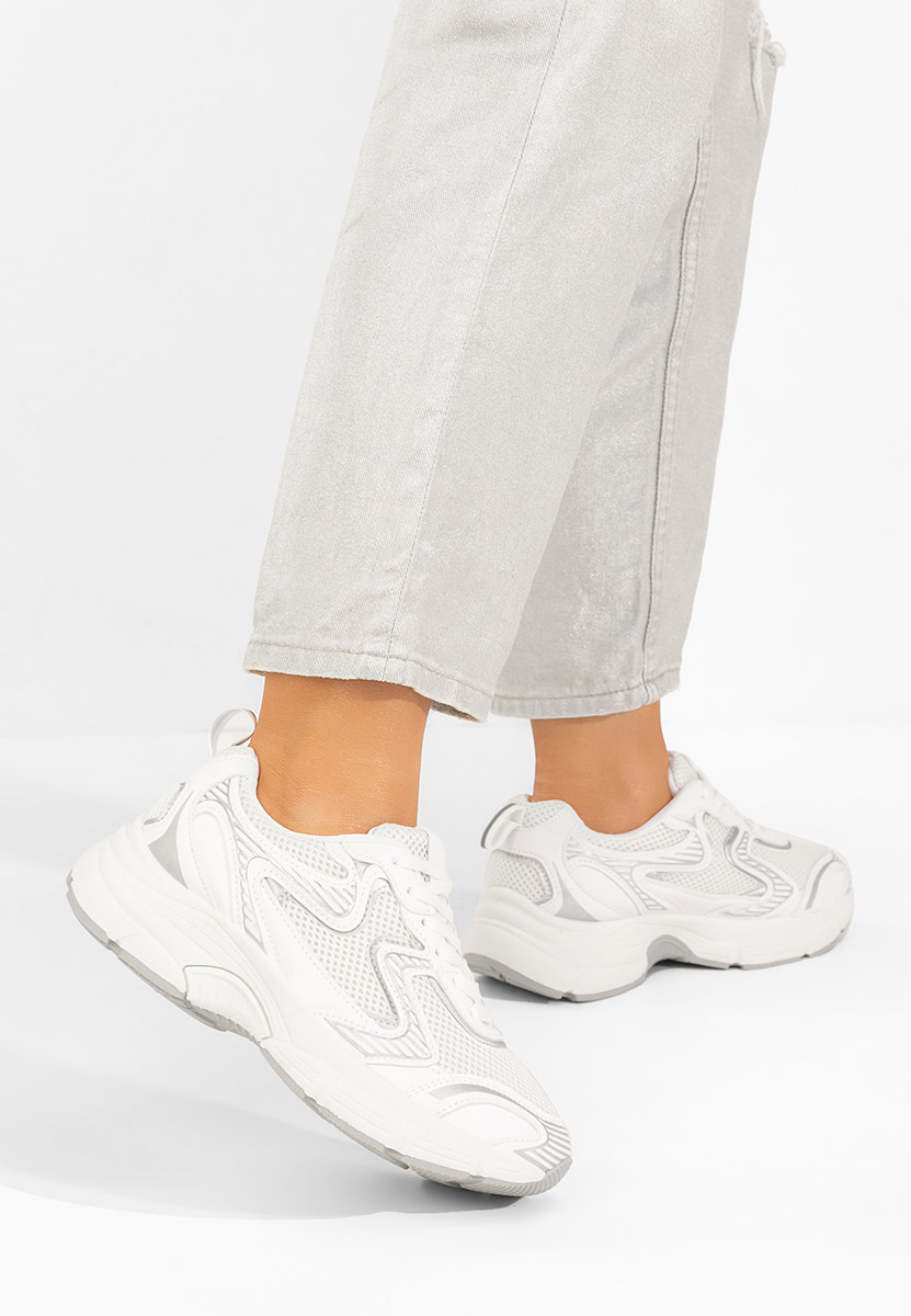 Sneakers γυναικεια Natalis λευκά