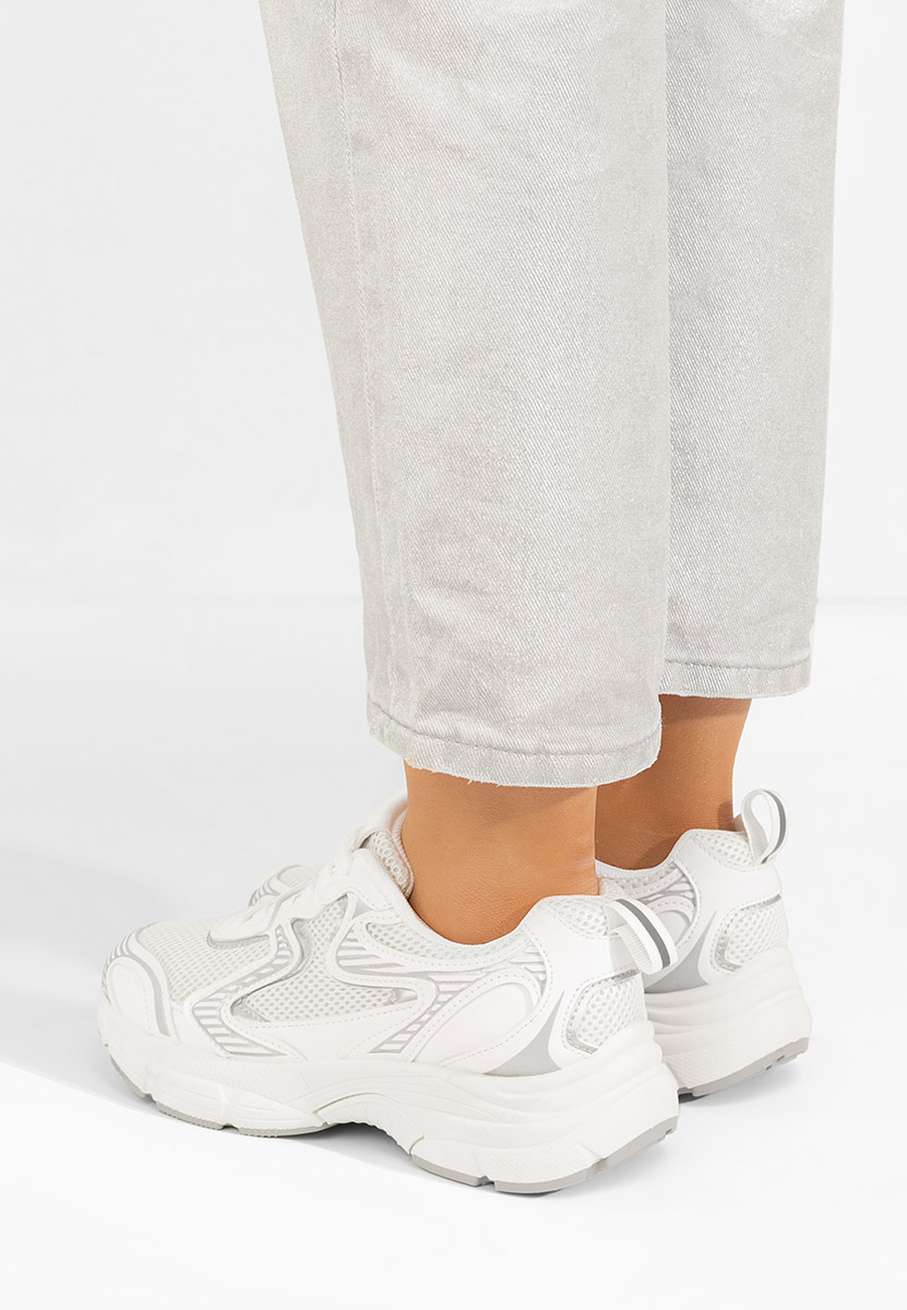 Sneakers γυναικεια Natalis λευκά