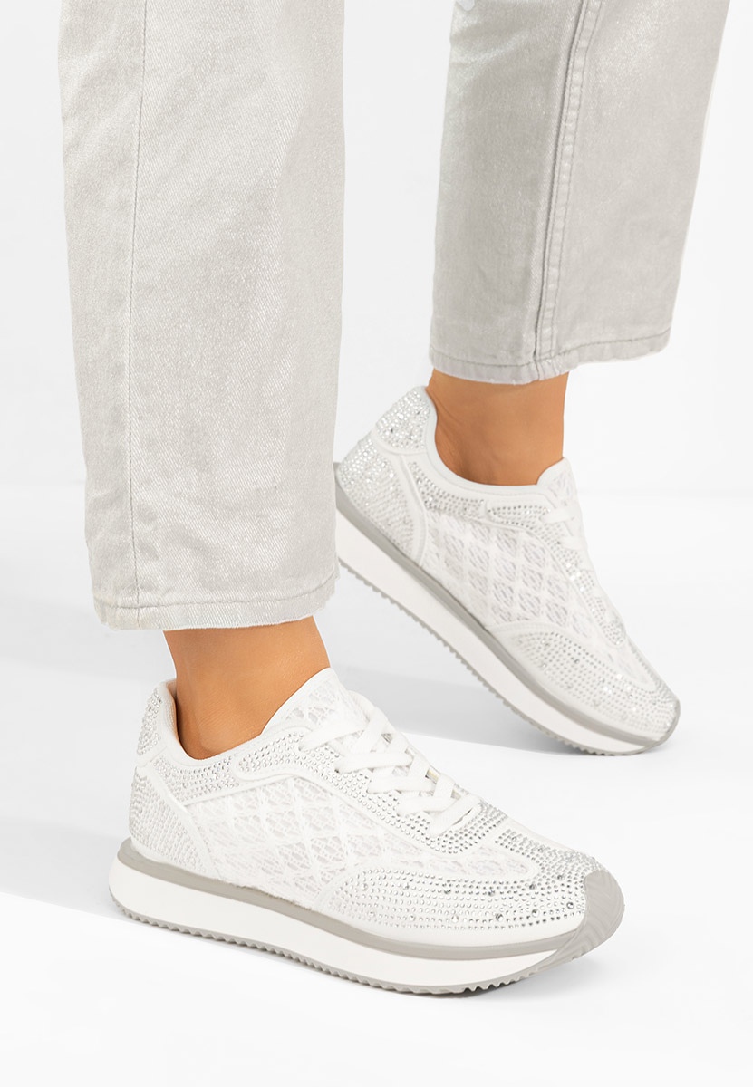 Sneakers γυναικεια Zarania λευκά