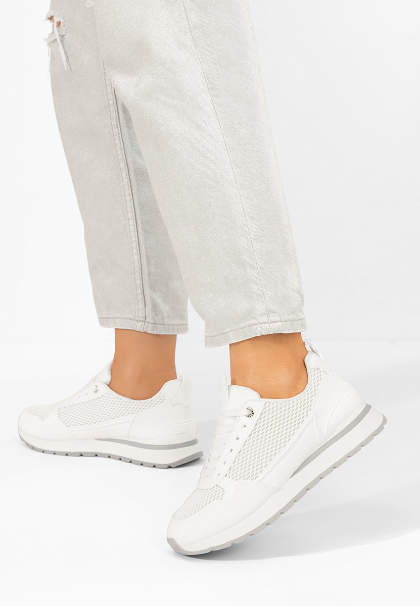 Sneakers γυναικεια Helenia λευκά