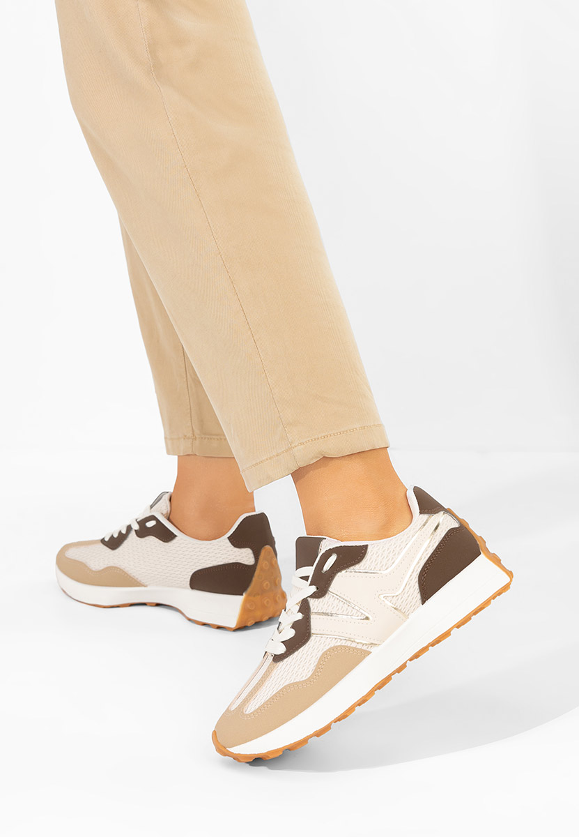 Sneakers γυναικεια Arkana καφε