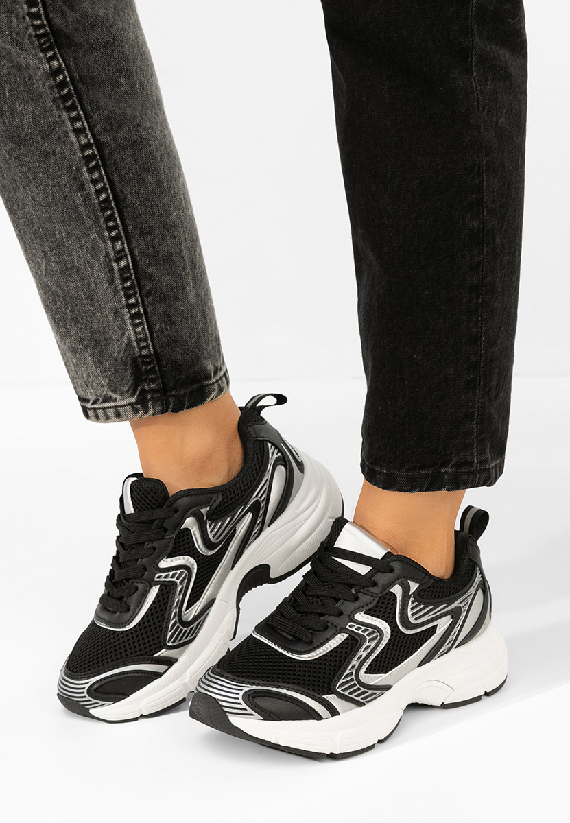 Sneakers γυναικεια Natalis μαύρα