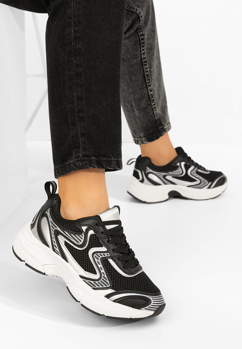 Sneakers γυναικεια Natalis μαύρα