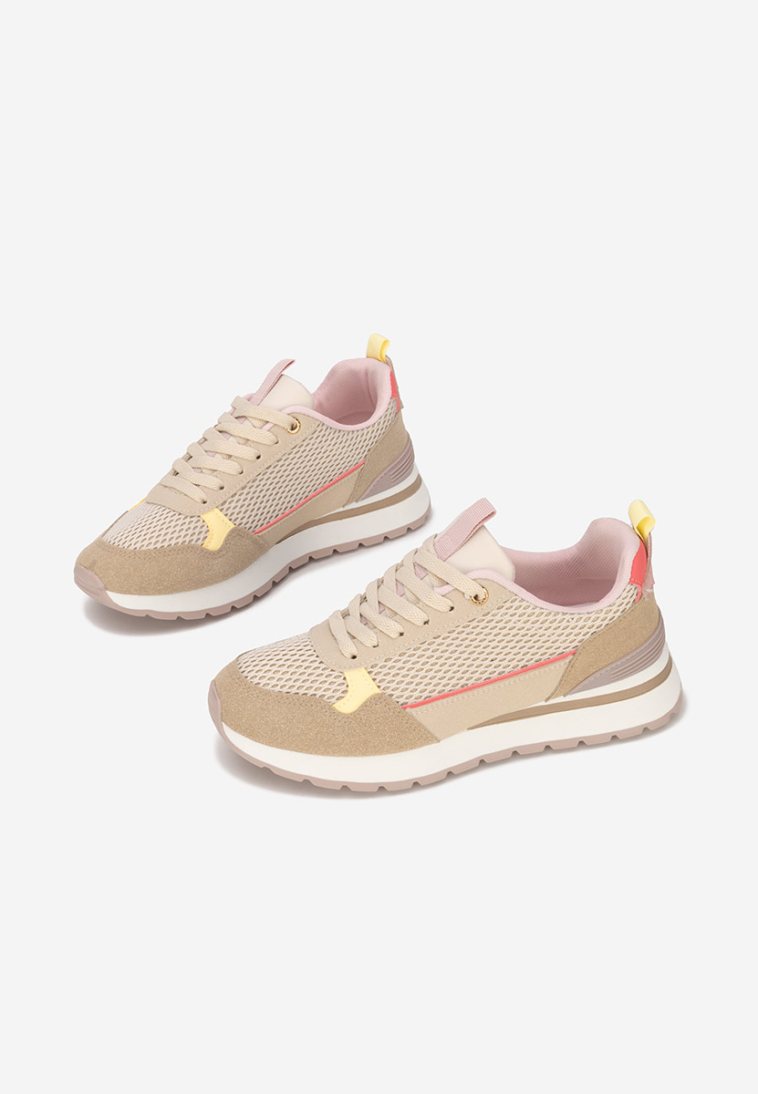Sneakers γυναικεια Helenia μπεζ