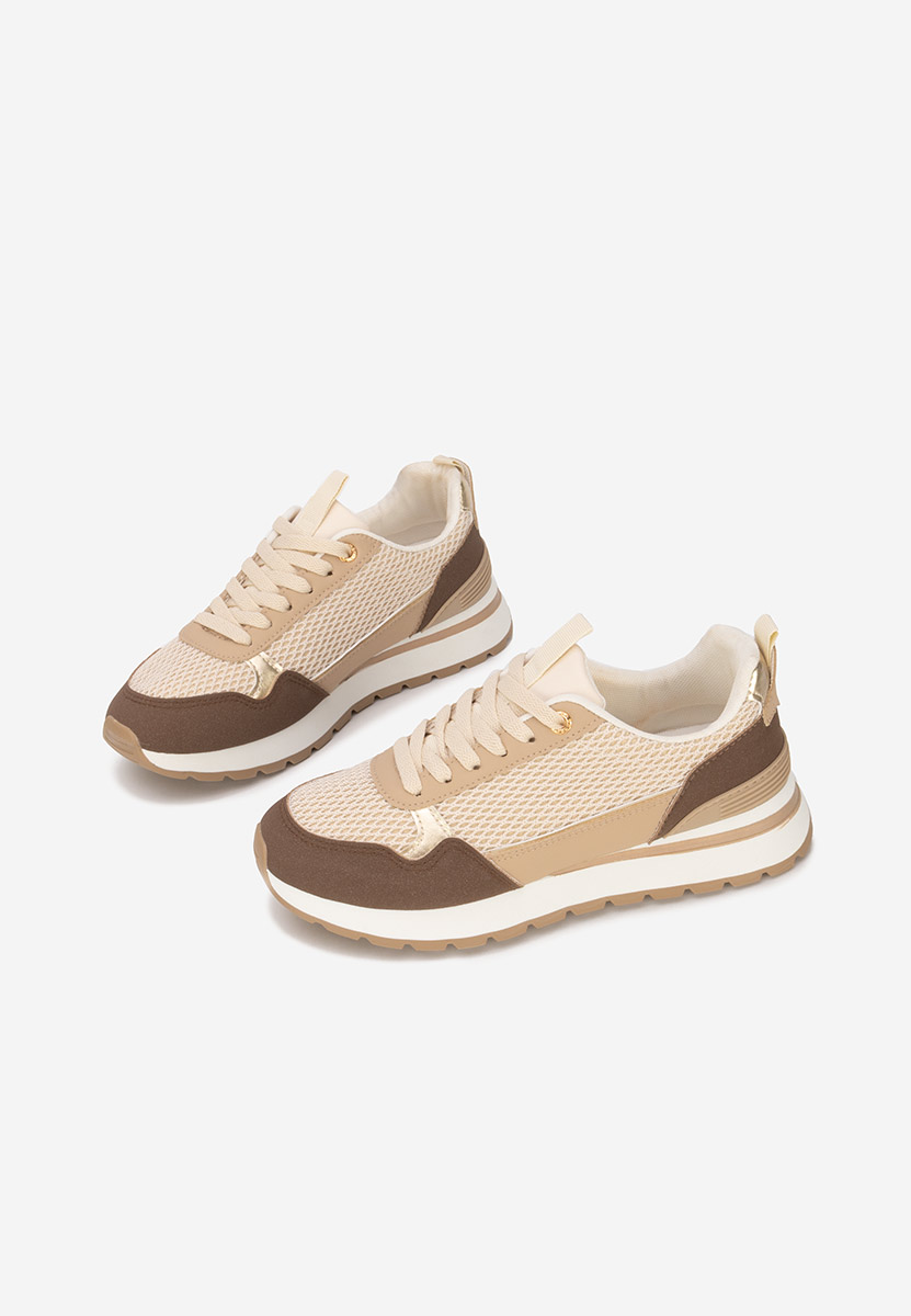 Sneakers γυναικεια Helenia καφε