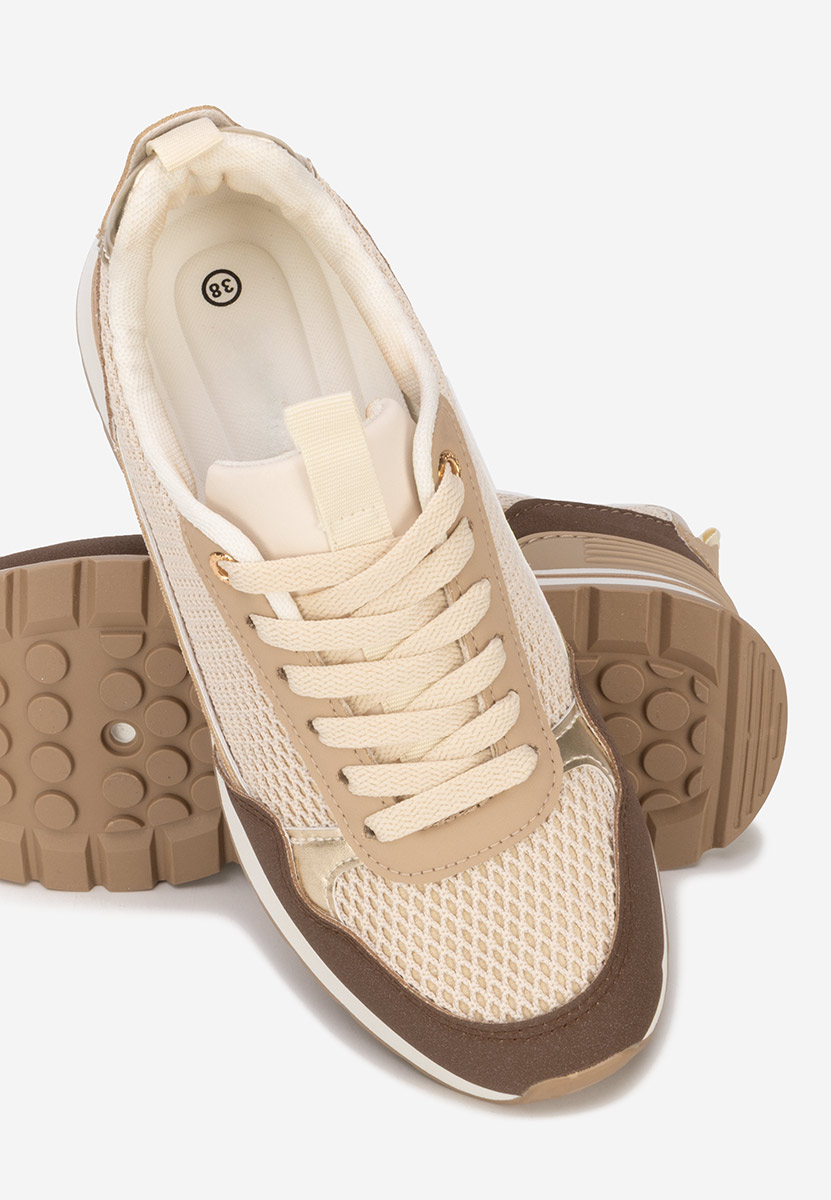 Sneakers γυναικεια Helenia καφε