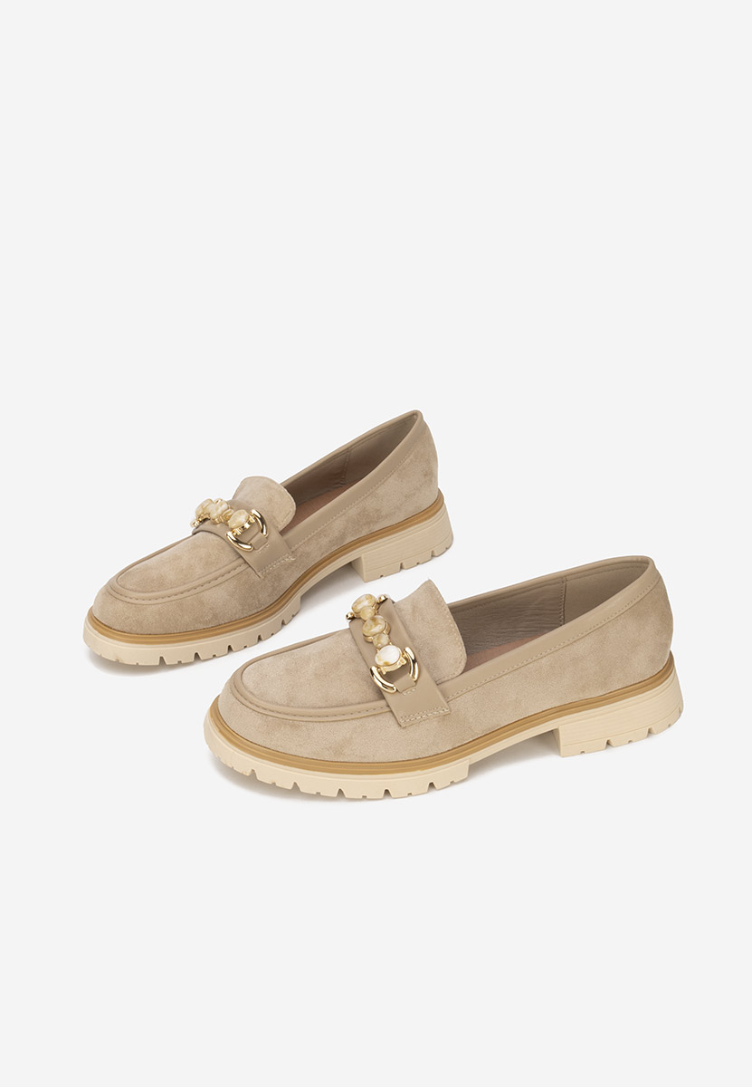 Μοκασίνια γυναικεια Amberlin χακι