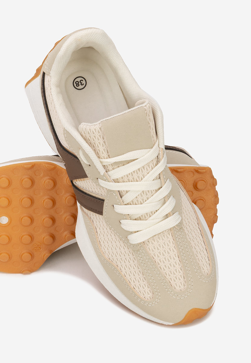 Sneakers γυναικεια Arkana μπεζ