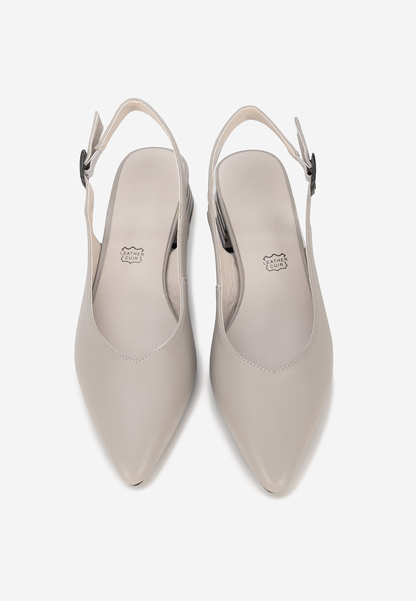 Γόβες slingback Ranina γκρι